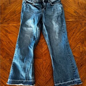 Free People Flare Jeans in Classic Blue